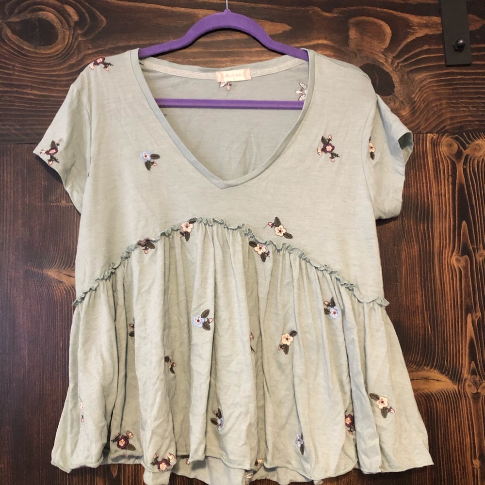 Boho Style altered State A-Line Top
